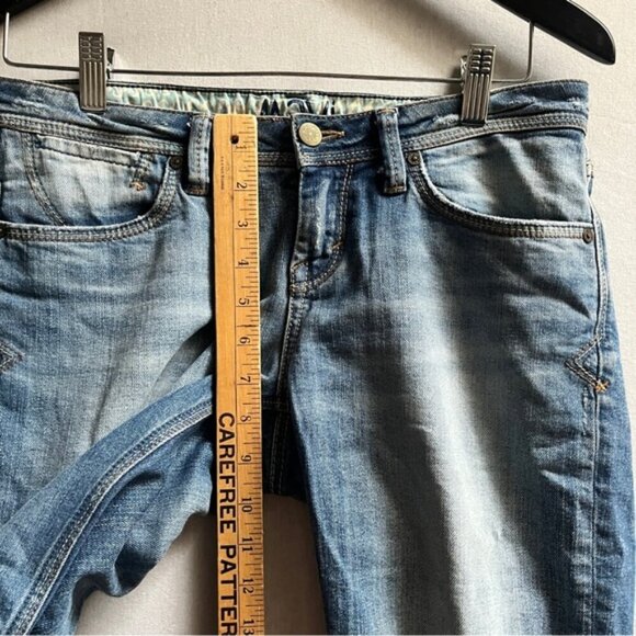 Mavi Gladys Denim Bermuda Shorts Sz 27 - Picture 6 of 9